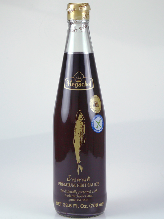น้ำปลาแท้ (Megachef) สีน้ำตาล