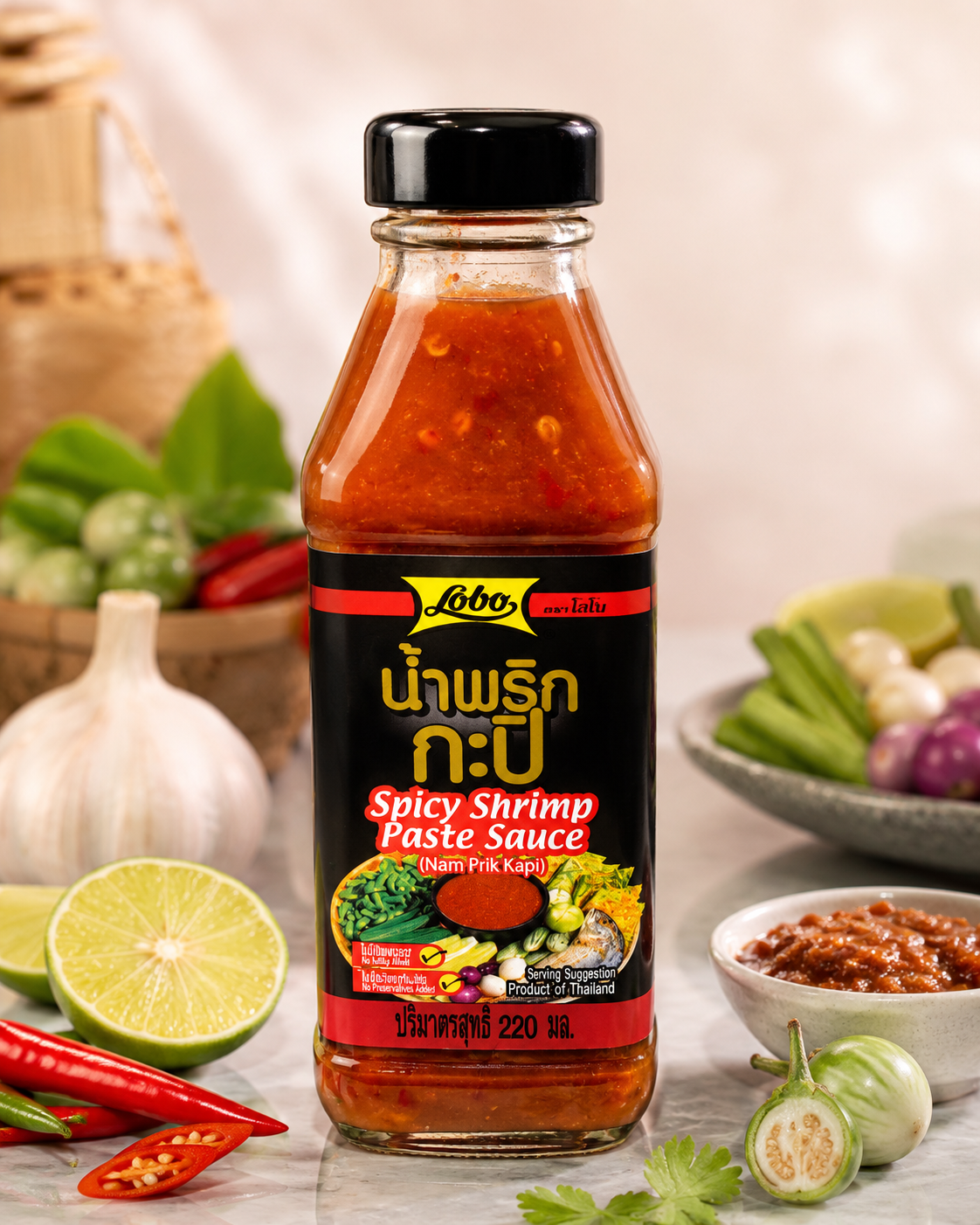 Lobo Nam Prik Kapi (Spicy Shrimp Paste) 220 ml