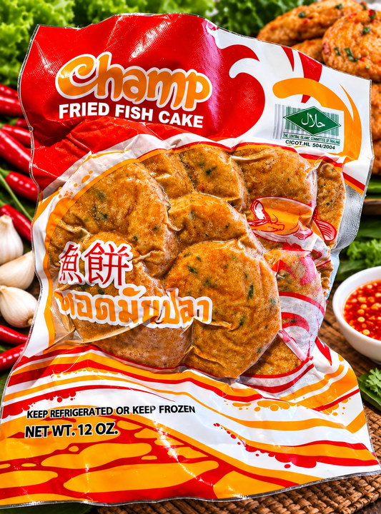 Champ Fried Fish Cake 12 oz