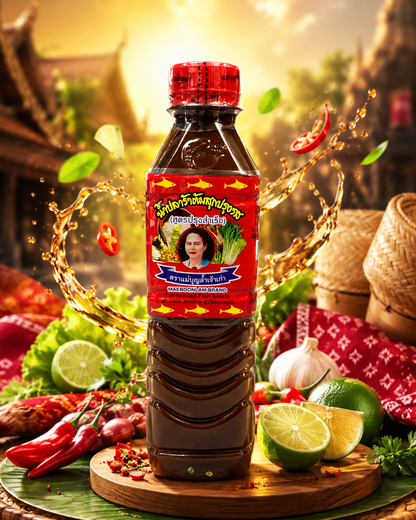 Maeboonlam Fermented Fish Sauce (Nam Pla Ra)