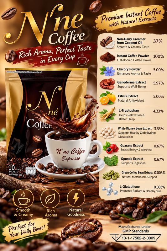 N'ne Coffee Espresso – Instant Coffee Mix