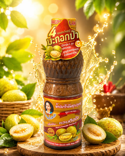 Pasteurized Fermented Fish Sauce with Wild Olive