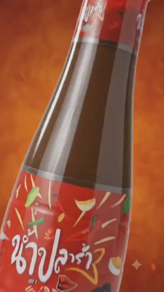 Pimrypie Brand Fermented Fish Sauce - Best for Som Tum and Thai Salads