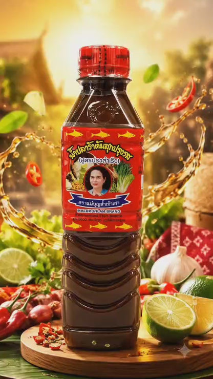 Maeboonlam Fermented Fish Sauce (Nam Pla Ra)