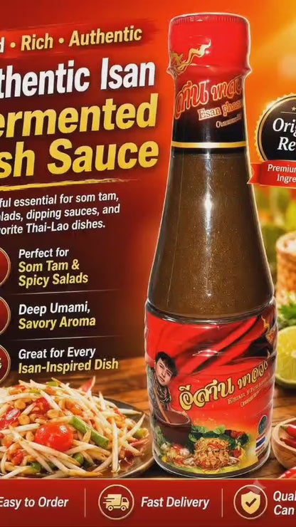 Authentic Isan Fermented Fish Sauce – 350 ml