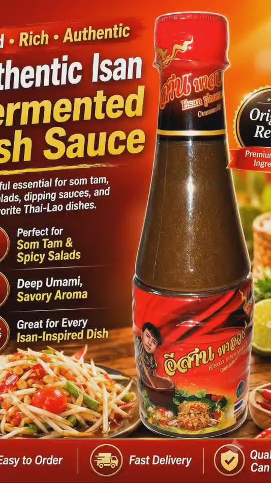 Authentic Isan Fermented Fish Sauce – 350 ml