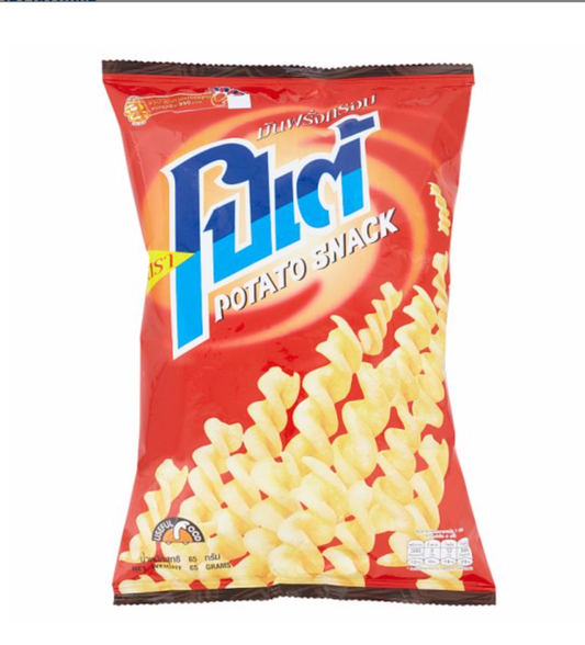 Potae Crispy Potato Snack 65g - ขนมมันฝรั่งทอดกรอบ โปเต้