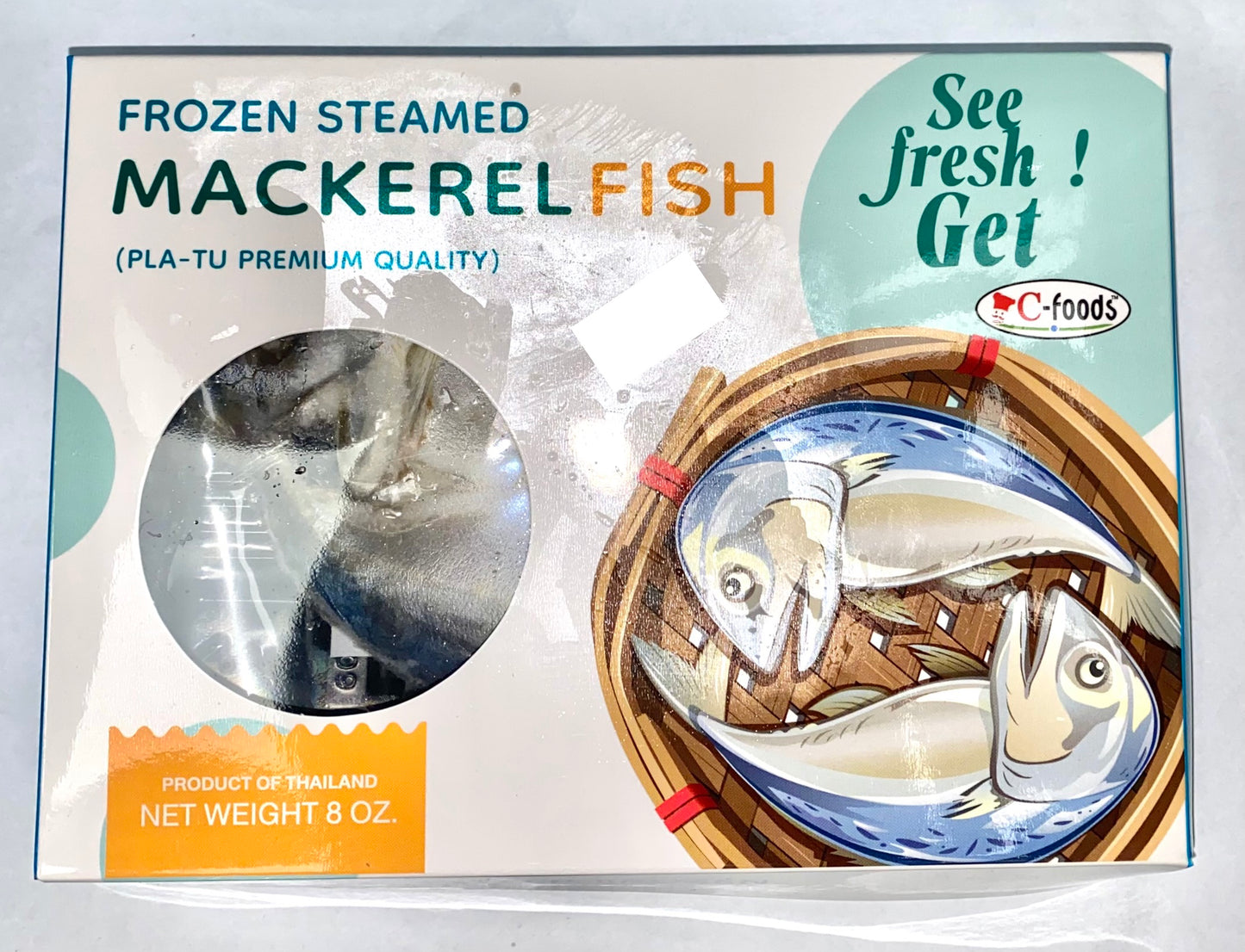 FROZEN STEAMED MACKERELFISH