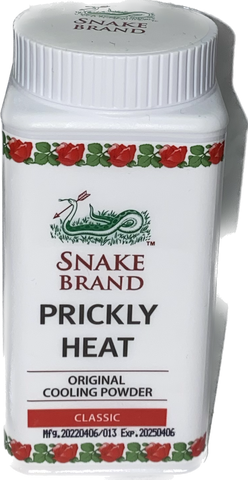 SNAKE BRAND PRICKLY HEAT ORIGINAL COOLING POWDER