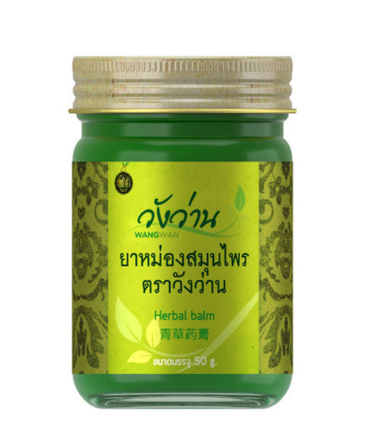 ยาหม่องสมุนไพรตราวังว่าน Wangwan Herbal Balm 50g