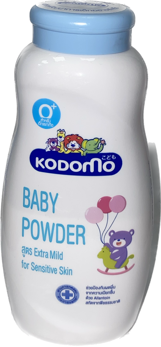 KODOMo BABY POWDER Extra Mild for Sensitive Skin